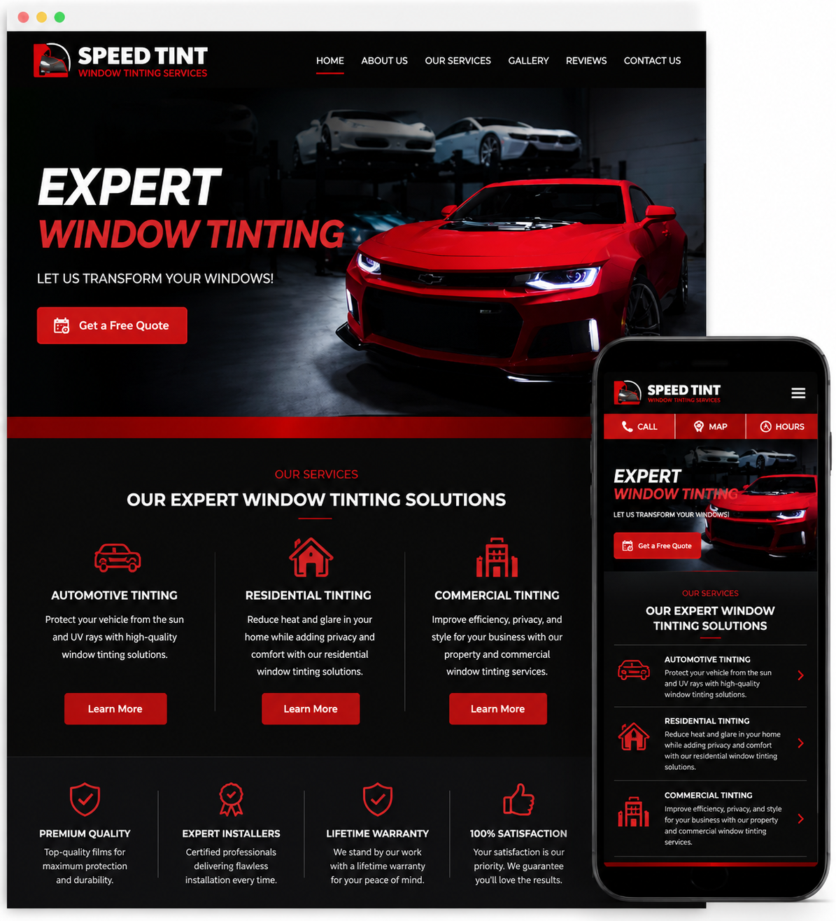 Auto Windows Tinting