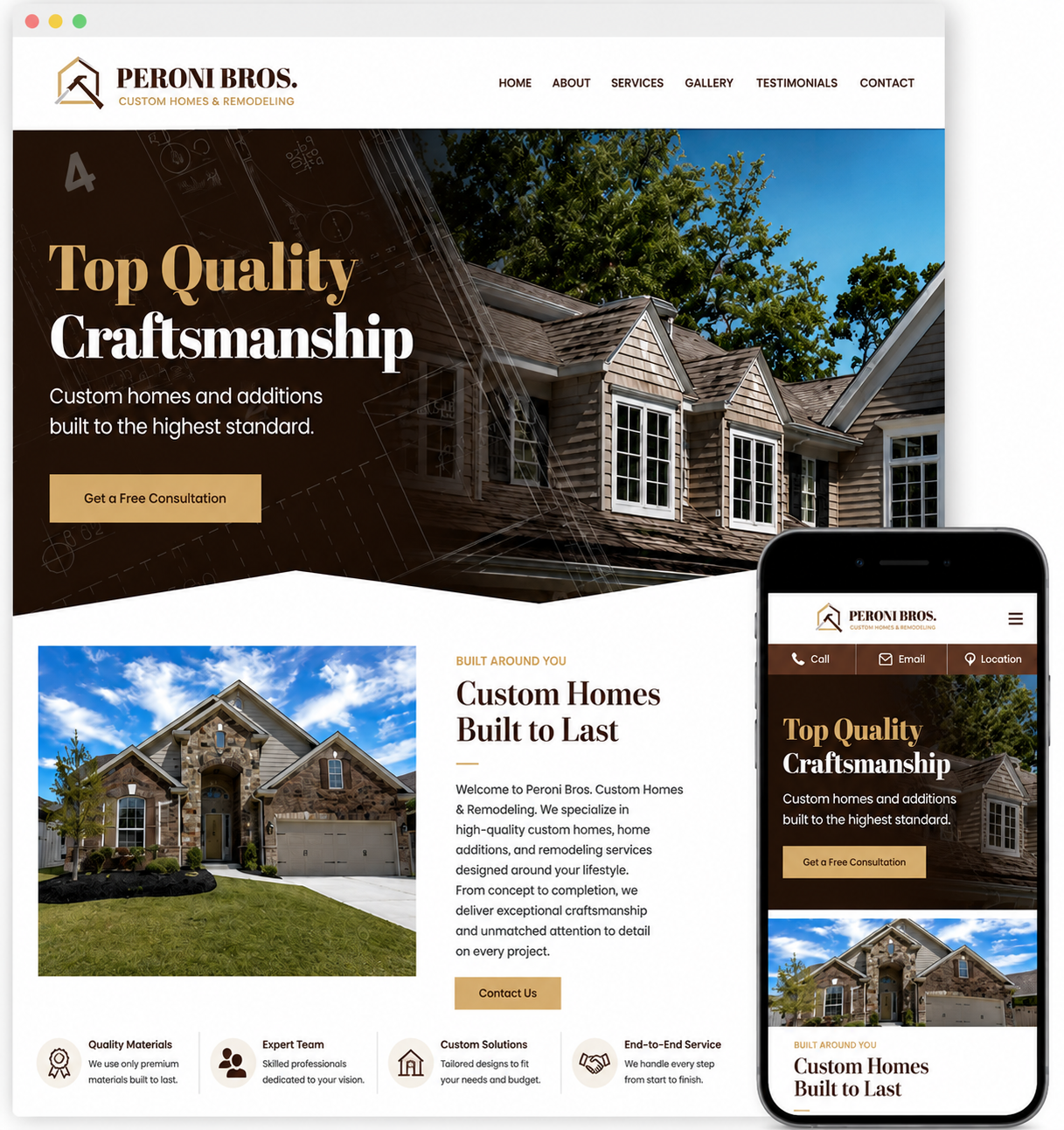 Home Builder Craftsmanship