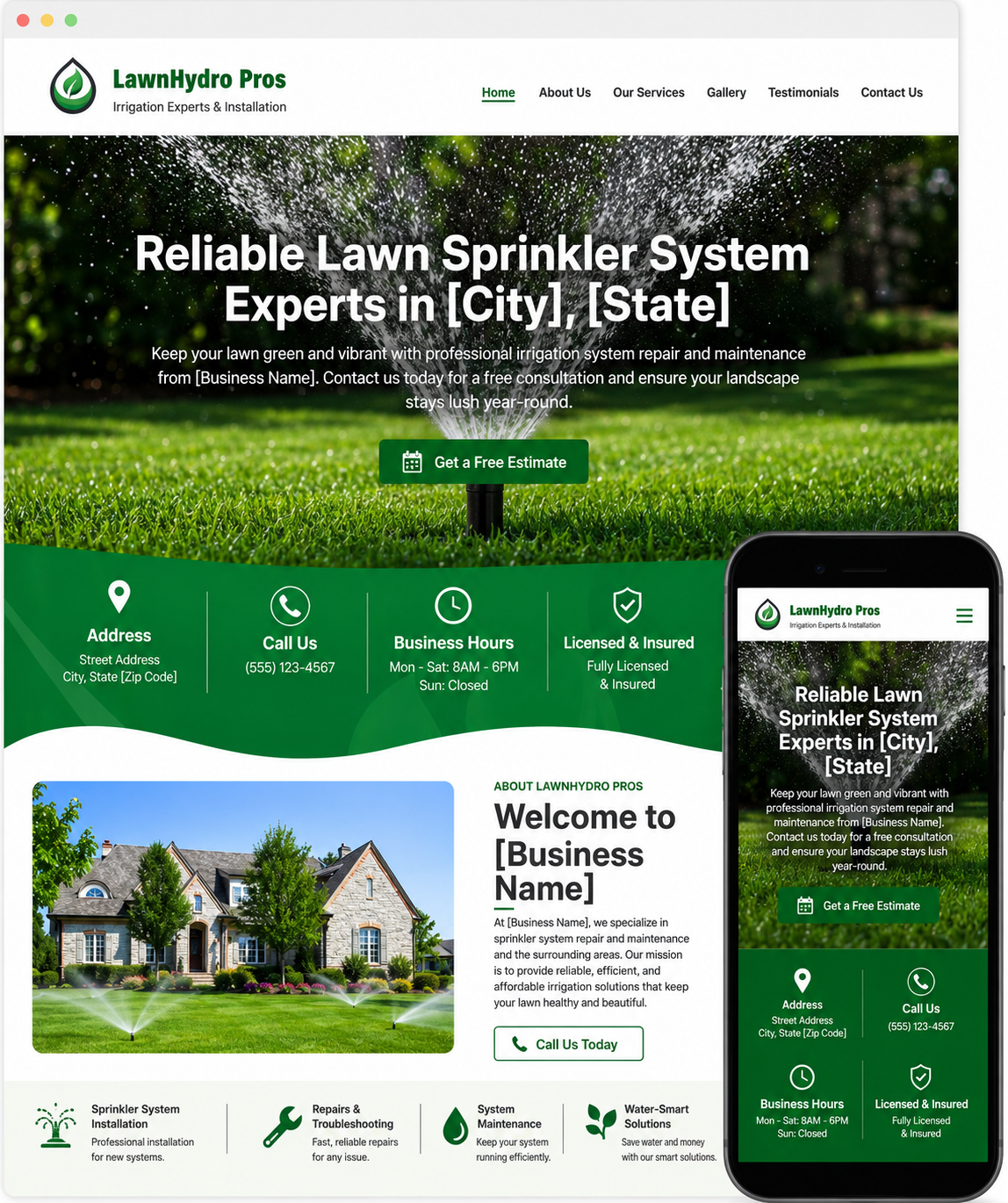 Irrigation & Sprinklers