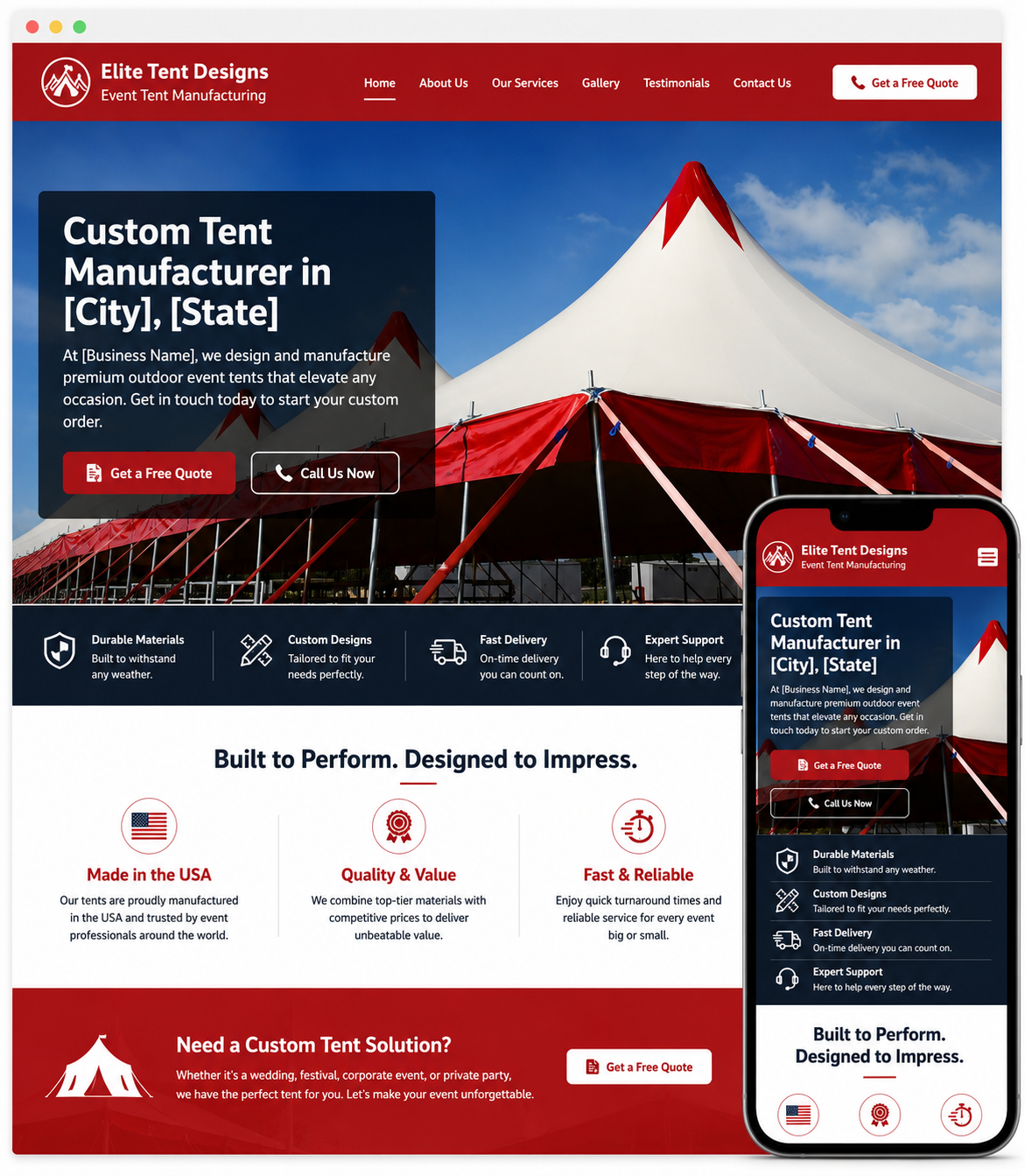 Tent Manufacturer